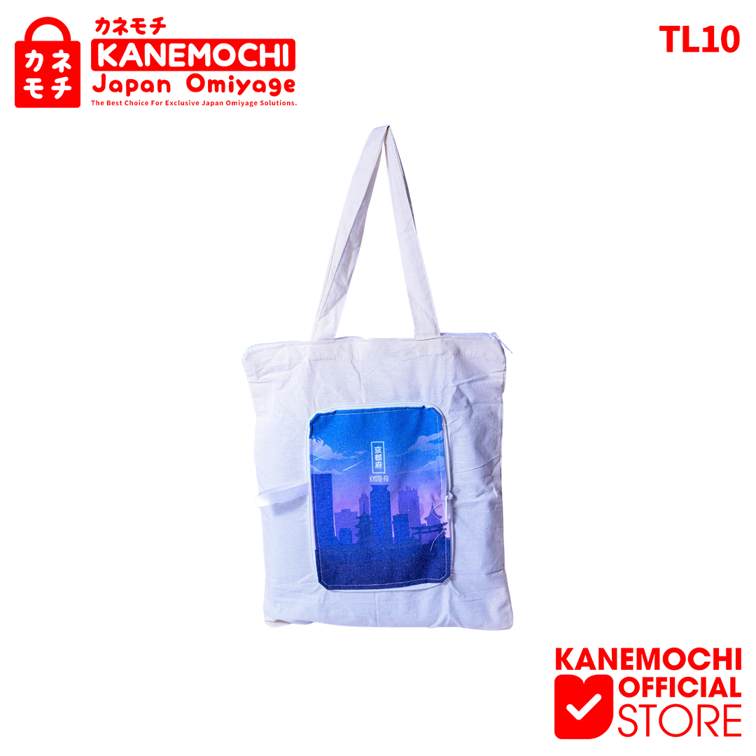 Varian KYOTO-FU (TL010) - SEDANG dari KANEMOCHI BAG / TAS LIPAT KANVAS SERBAGUNA MOTIF J...
