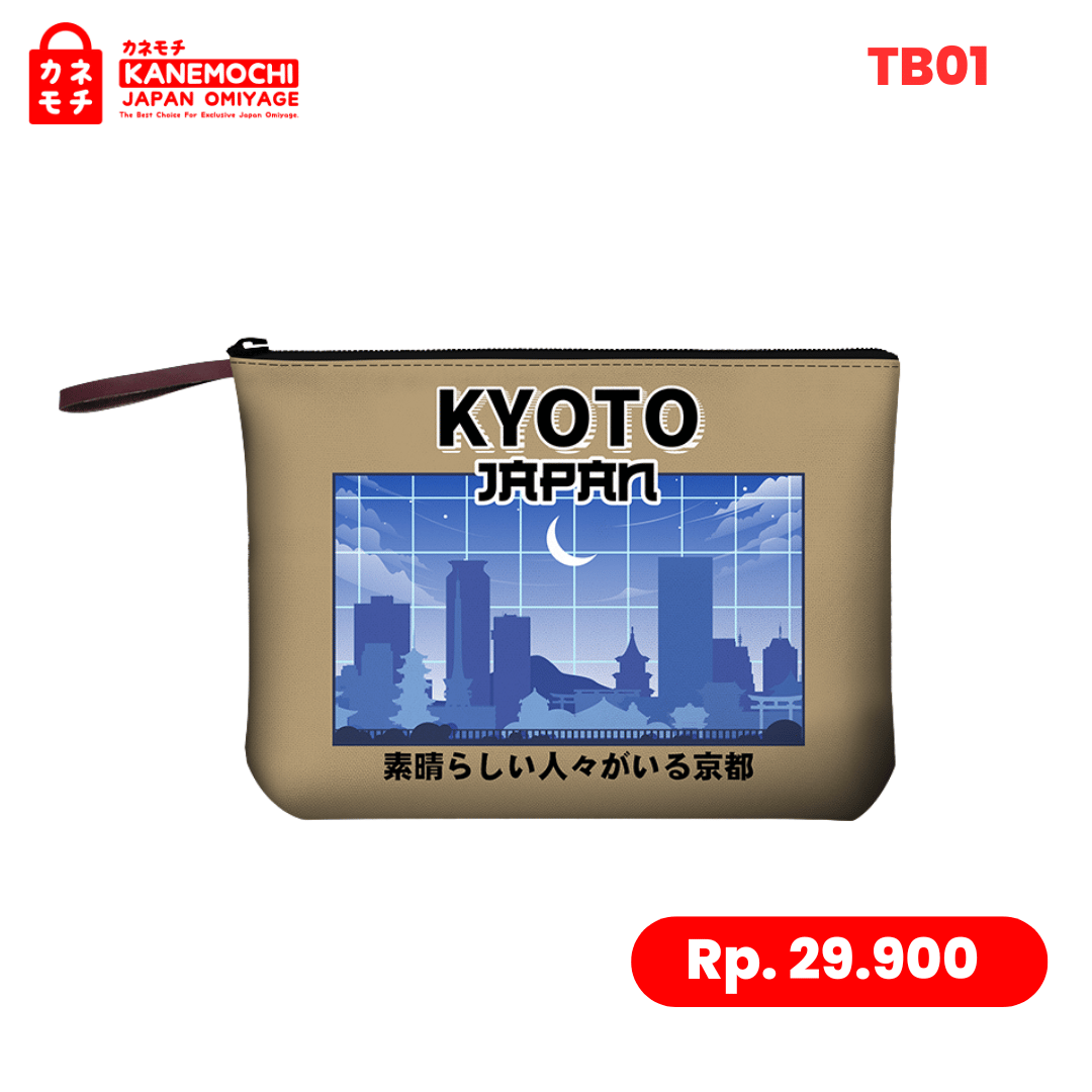 Varian TB01 - POUCH KYOTO 29X23 =CM dari Authentic Japanese Utility Pouch | Pouch Multifung...