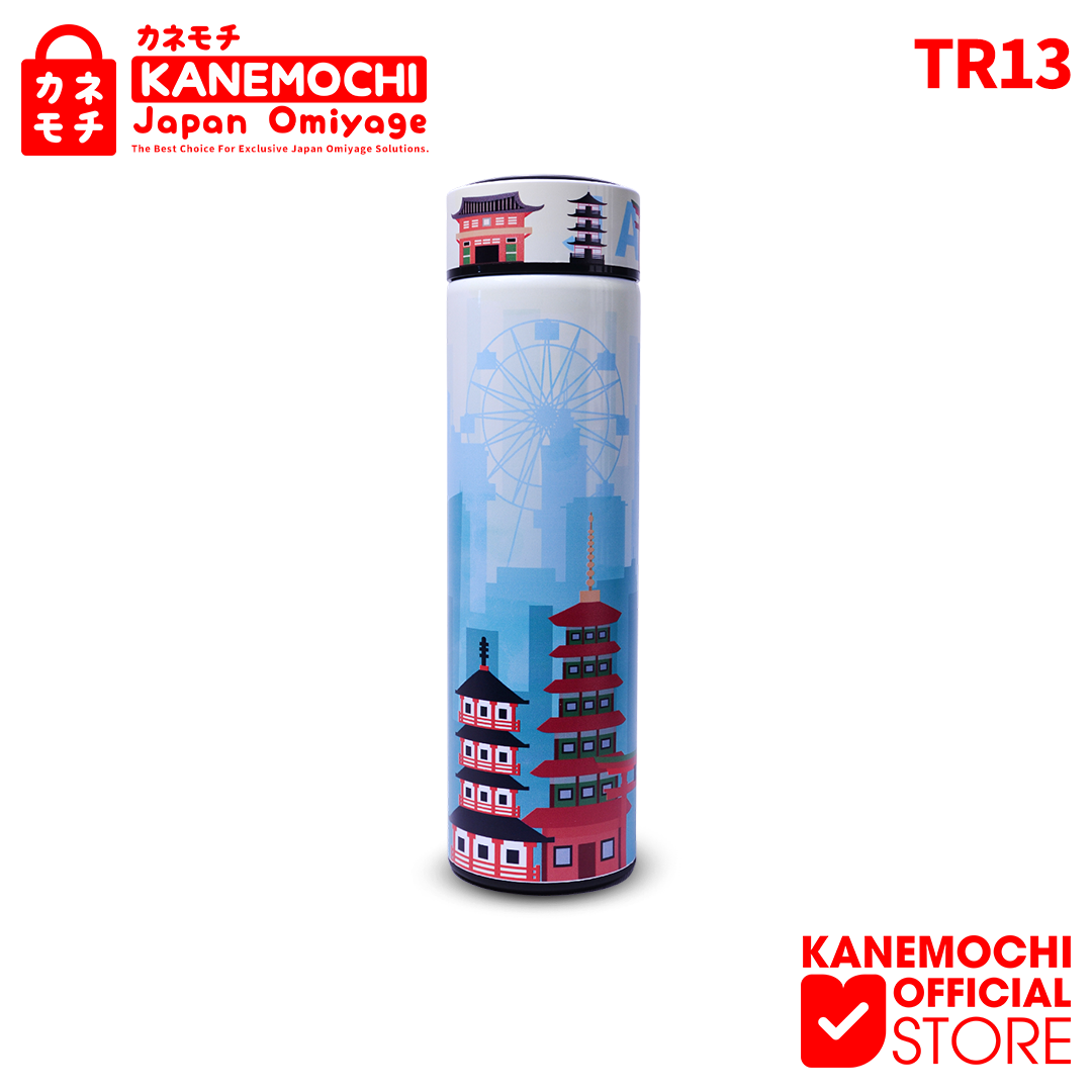 Varian JAPAN CASTLE dari Kanemochi Tumbler Stainless Steel NON LED - Desain...
