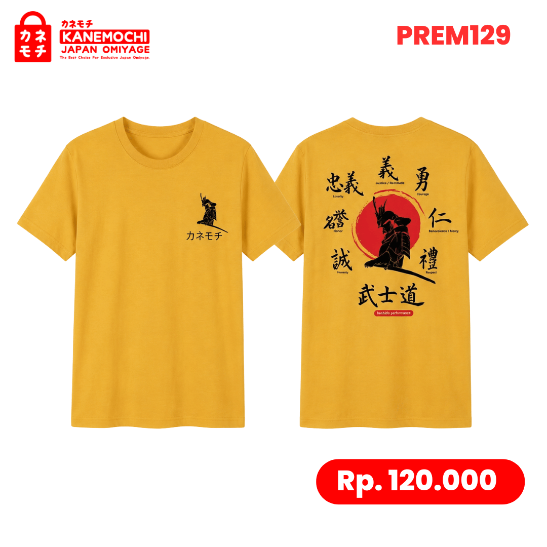 Varian YELLOW dari KANEMOCHI T-SHIRT - KANEMOCHI KAOS PREMIUM MOTIF K...