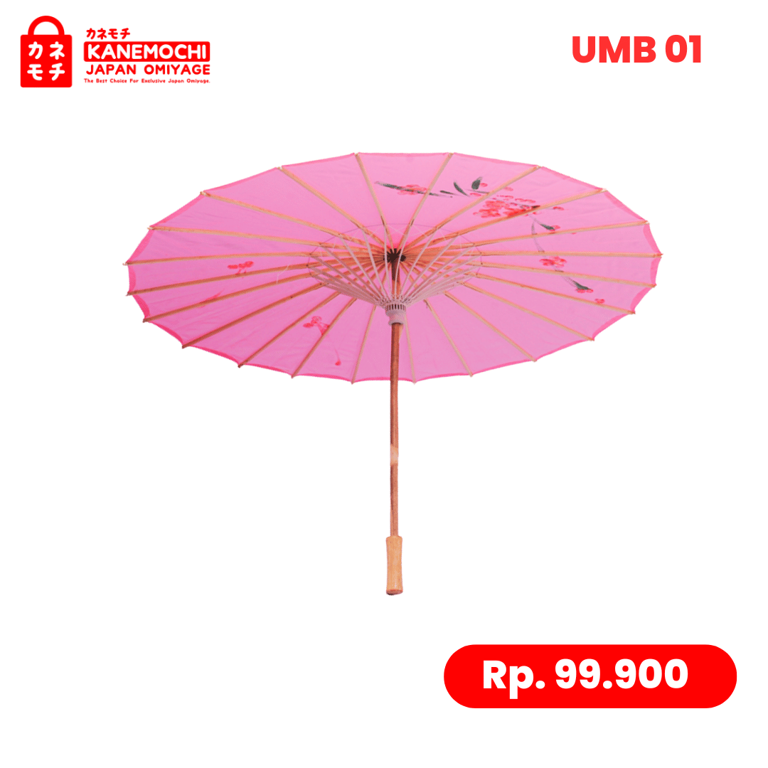 Varian PAYUNG PINK dari Wagasa Heritage Collection | Payung Jepang Tradisi...