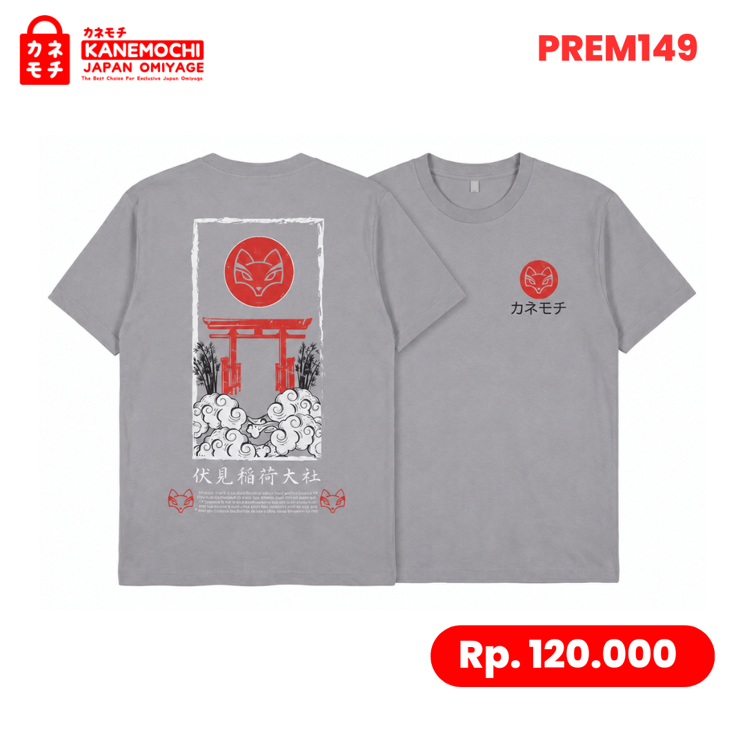 Varian CHARCOAL dari PRESTIGE COLLECTION TEE STONE EDITION (GREY)-KAOS...
