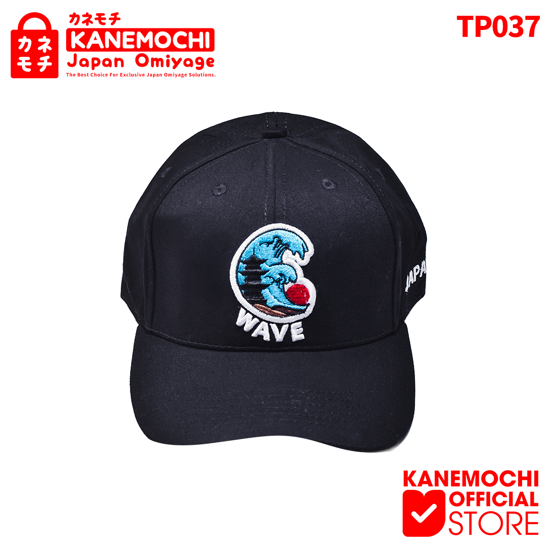 Varian TOPI PREMIUM NAMI BLACK / TWILL dari KANEMOCHI HAT - KANEMOCHI BOSHI - KANEMOCHI TOPI J...