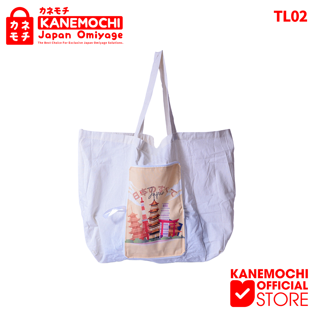 Varian NIHON NO SUBETE (TL002) dari KANEMOCHI BAG / TAS LIPAT KANVAS SERBAGUNA MOTIF J...