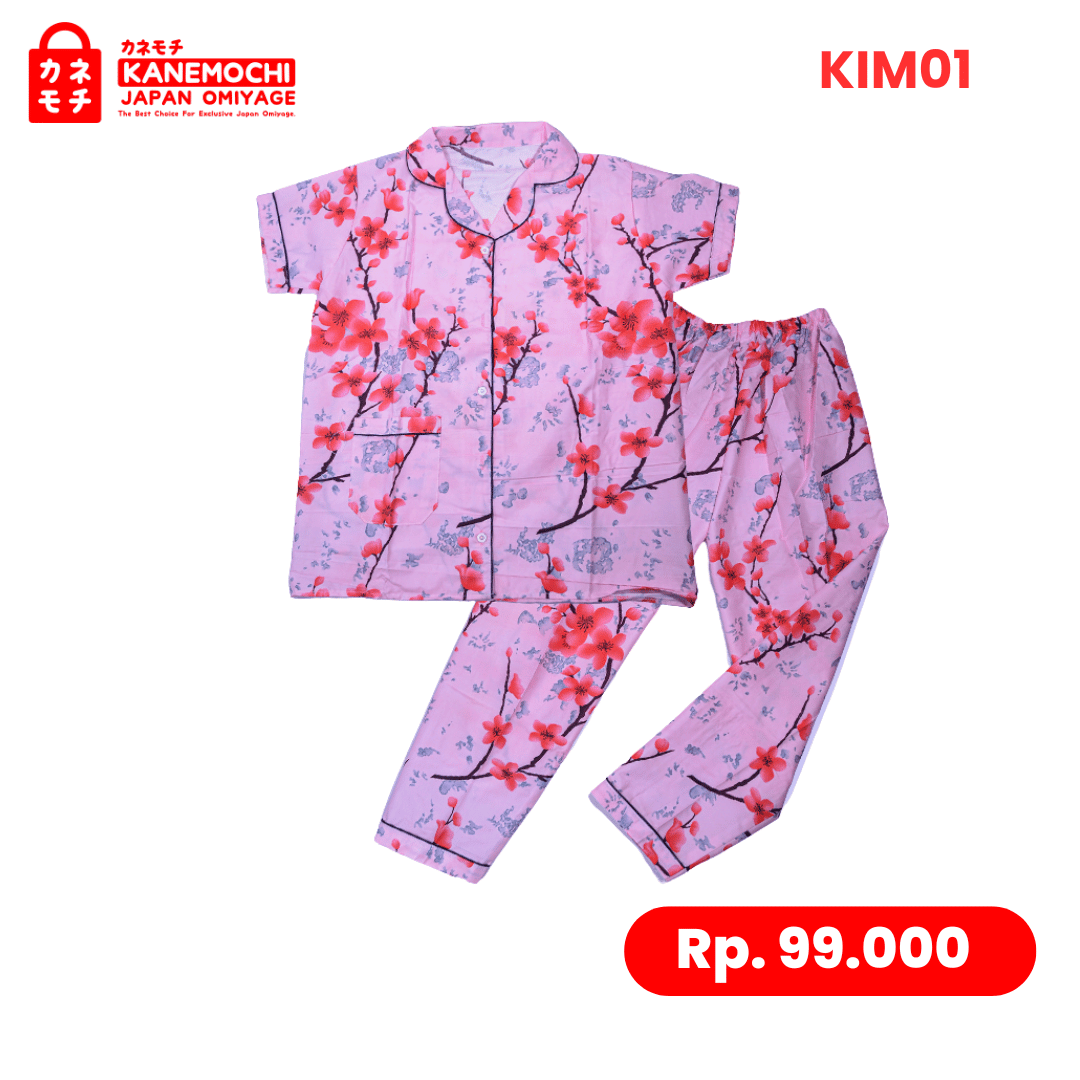 Varian PINK dari KANEMOCHI NEMAKI JAPAN 2 IN 1 - KANEMOCHI BAJU TID...