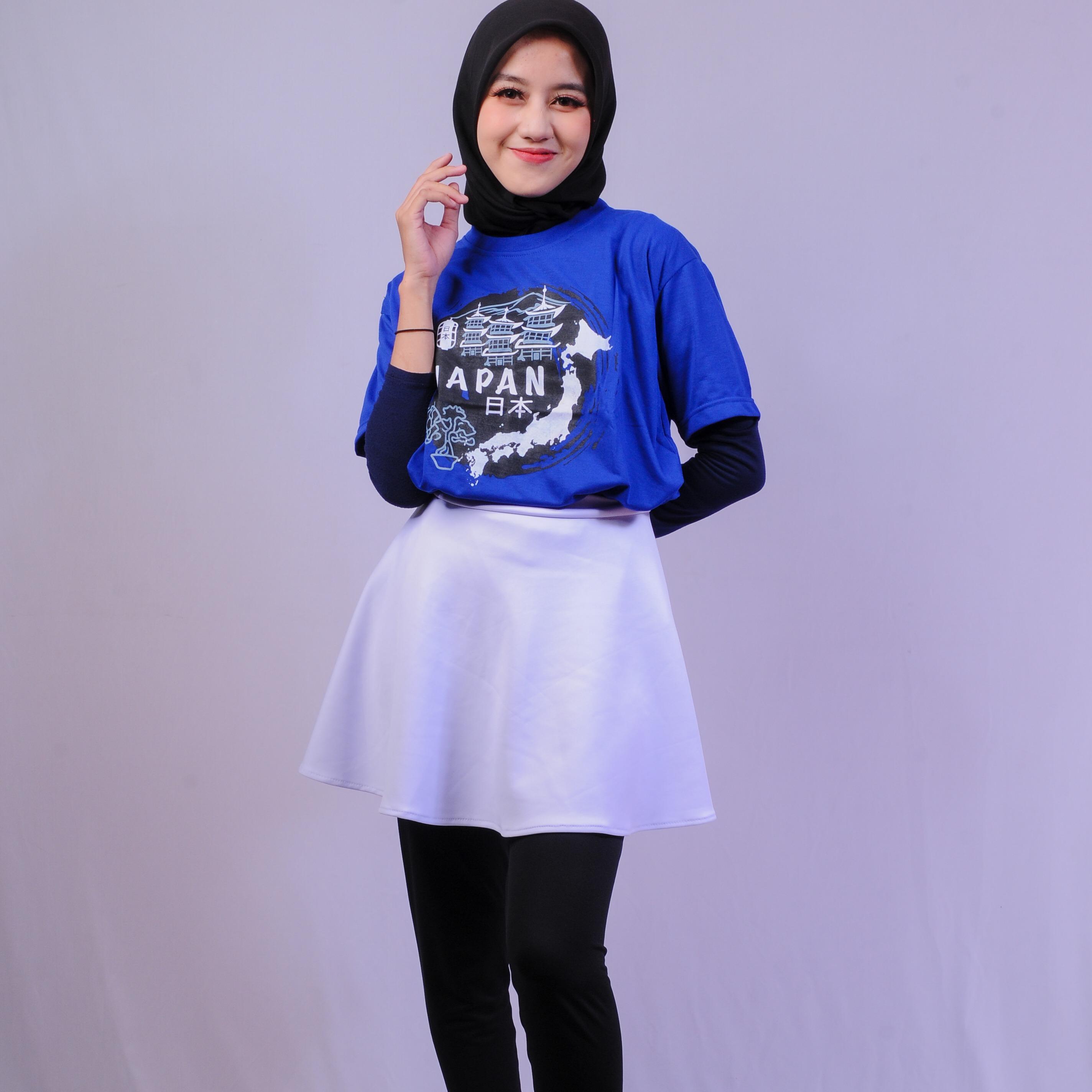 Varian KAOS BLUE-02B NIHON JAPAN dari KANEMOCHI T-SHIRT - KAOS REGULER MOTIF JAPAN - KAO...