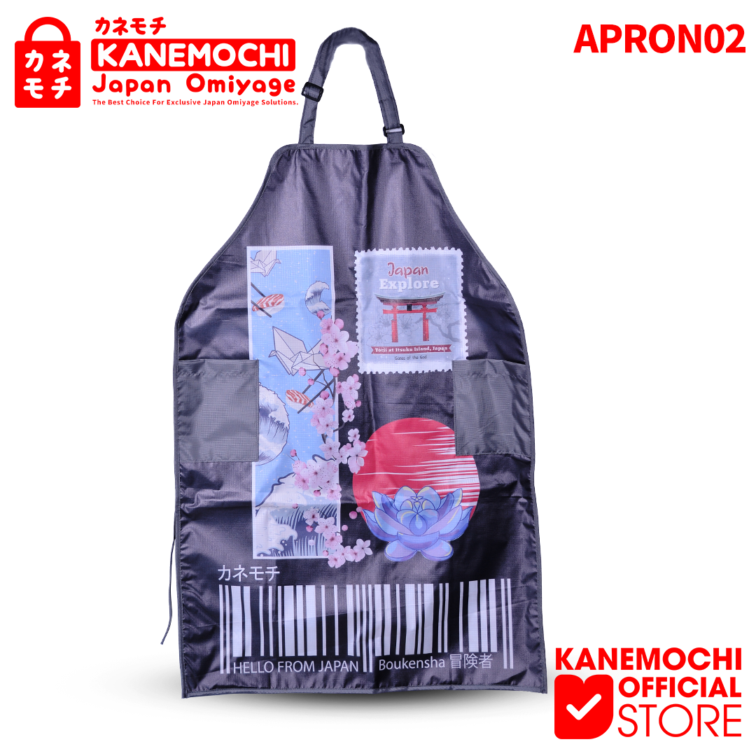 Varian JAPAN SUTANPU dari Kanemochi Apron - Kanemochi Celemek Masak Anti UV...