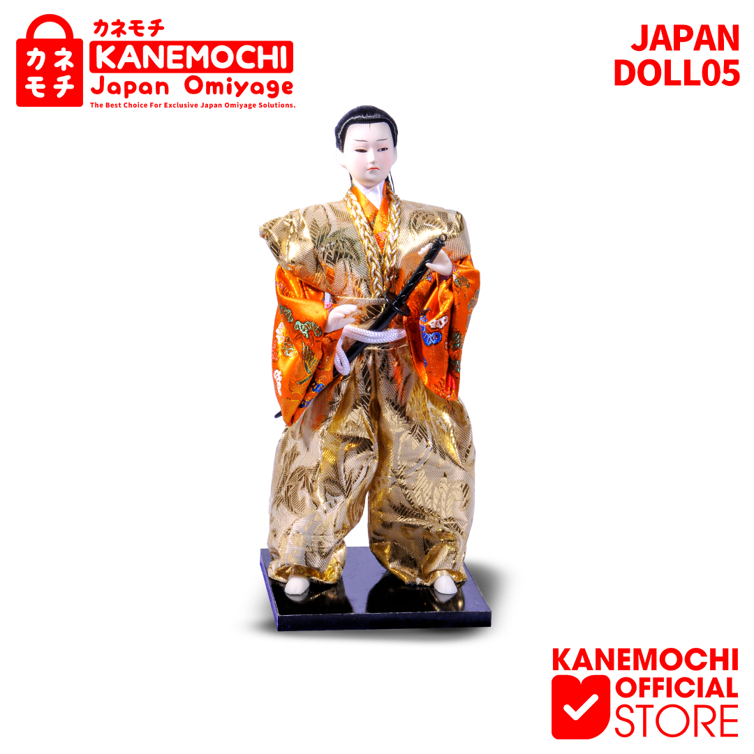 Varian JAPANDOLL 05 dari KANEMOCHI JAPAN KENSHIN SAMURAI DOLL (30CM) - Souv...