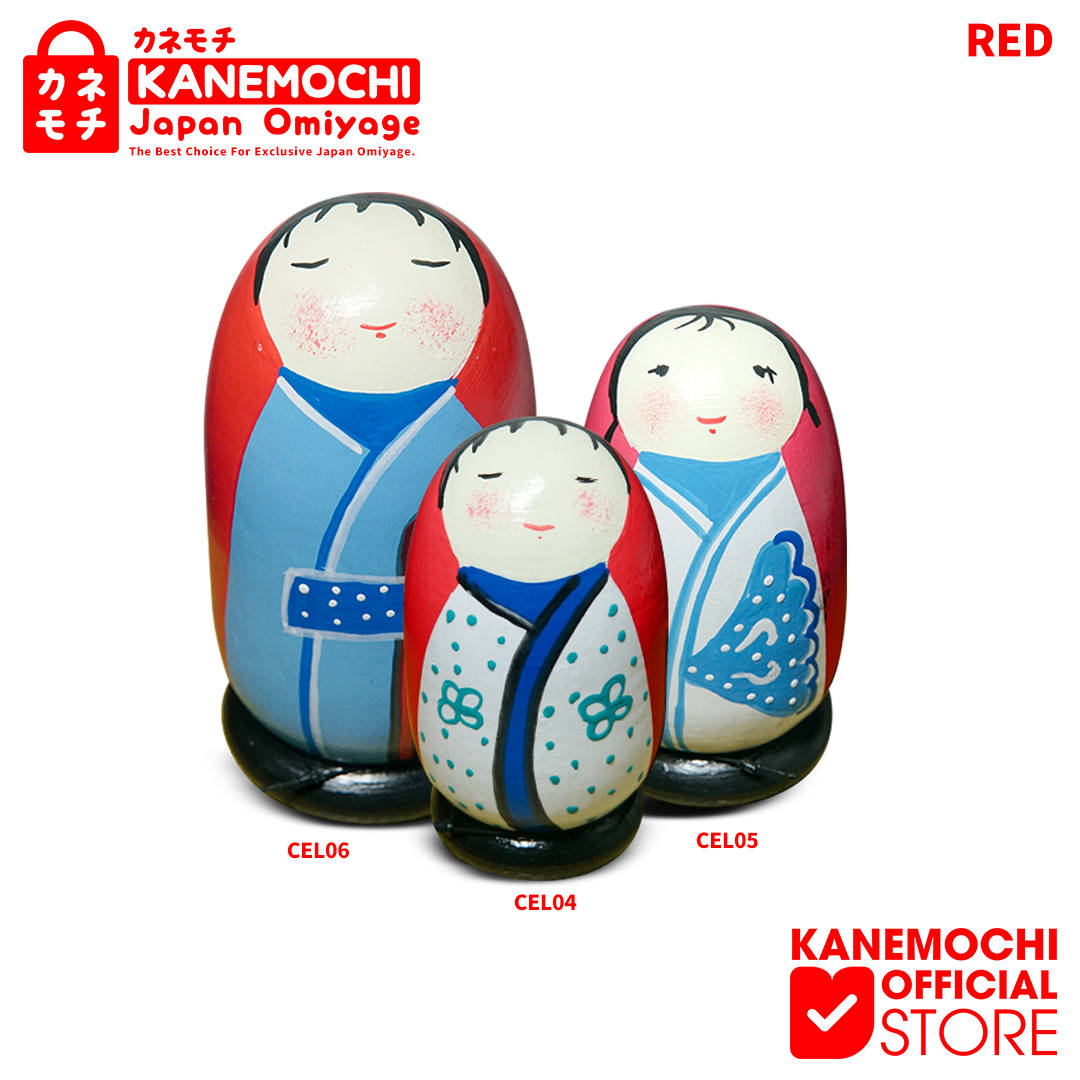Varian MOKUSEI NINGYOU RED L dari KANEMOCHI MOKUSEI NINGYOU JAPAN - KANEMOCHI BONEKA...
