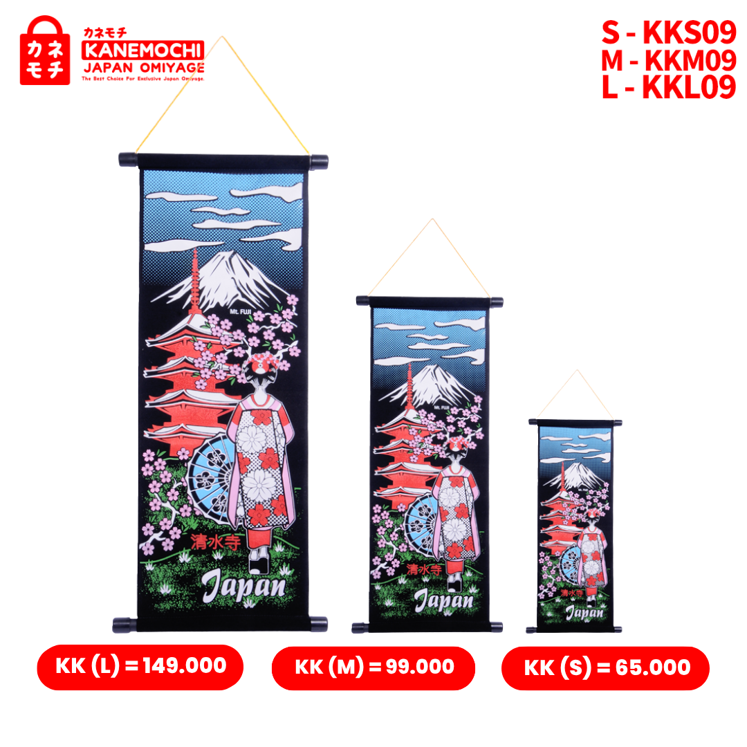 Varian KAKEJIKU GEISHA FUJI PAGODA (S) dari Kakejiku Colorful Signature GEISHA FUJI PAGODA JAP...