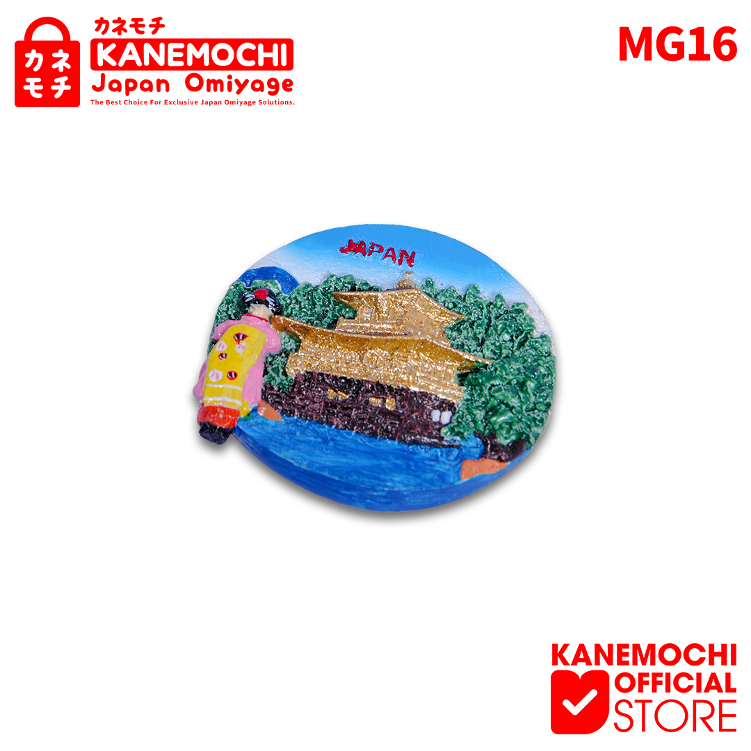 Varian 10 KONKAKUJI CASTEL dari KANEMOCHI MAGNET RESIN JAPAN 4D - KANEMOCHI MAGNET...