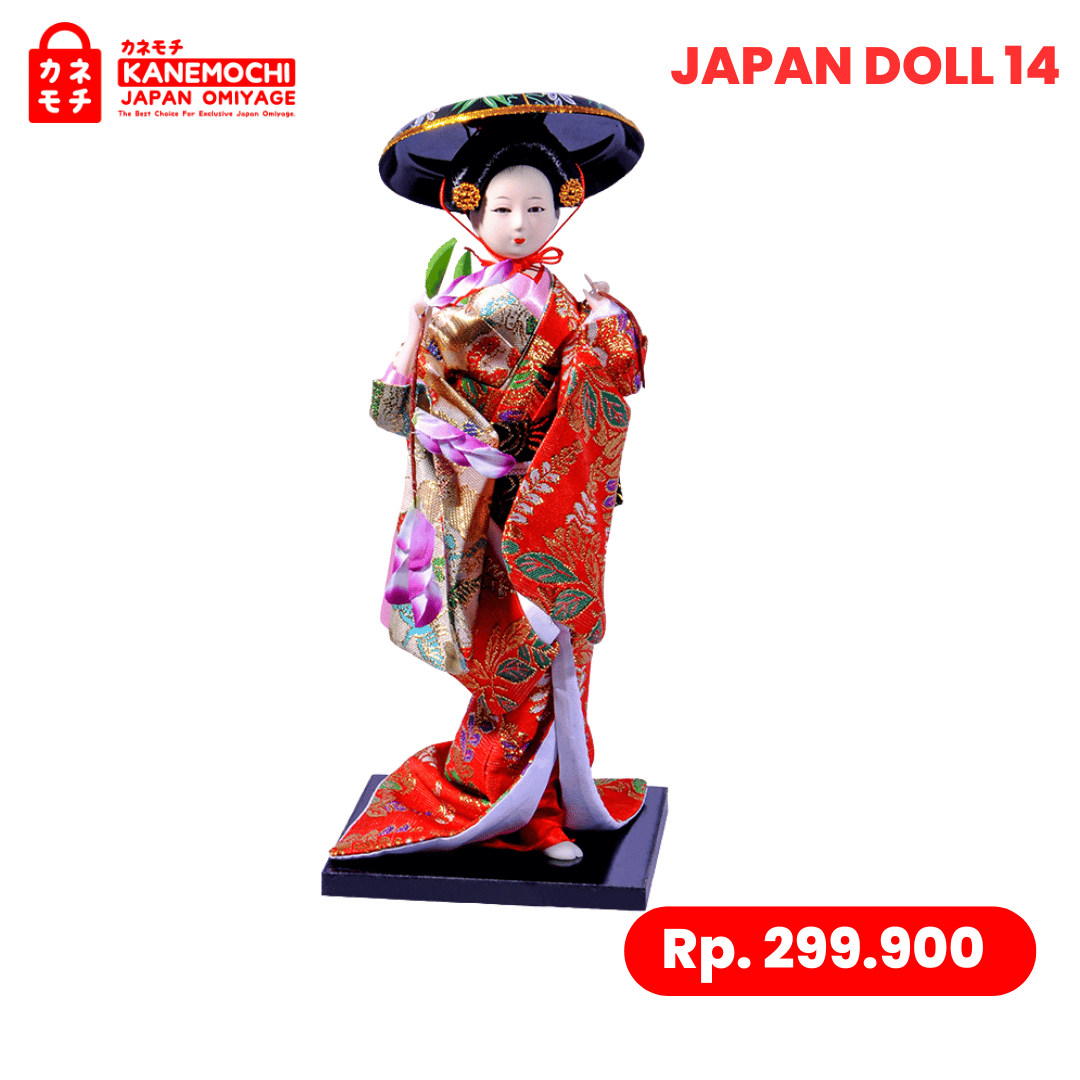 Varian JAPANDOLL 14 dari Kyoto Geisha Heritage Masterpiece Size 30 CM | Pat...