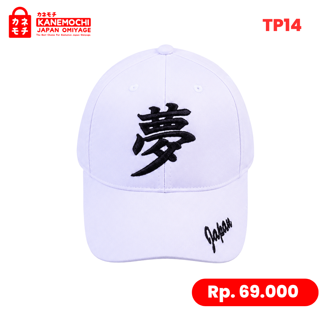 Varian YUME dari Japanese Streetwear Lifestyle Cap White Edition |...