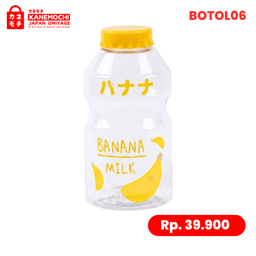 Varian BOTOL MINUM JAPANESE FRUIT-06 YELLOW dari Japanese Kawaii Drink Bottle - BOTOL MINUM YAKULT...