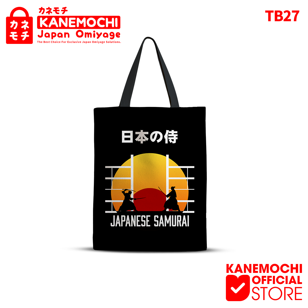 Varian TB10 - TOTEBAG SMALL JAPANESE SAMURAI 31X36.5CM dari KANEMOCHI TOTEBAG - KANEMOCHI TAS SERBAGUNA - KANE...