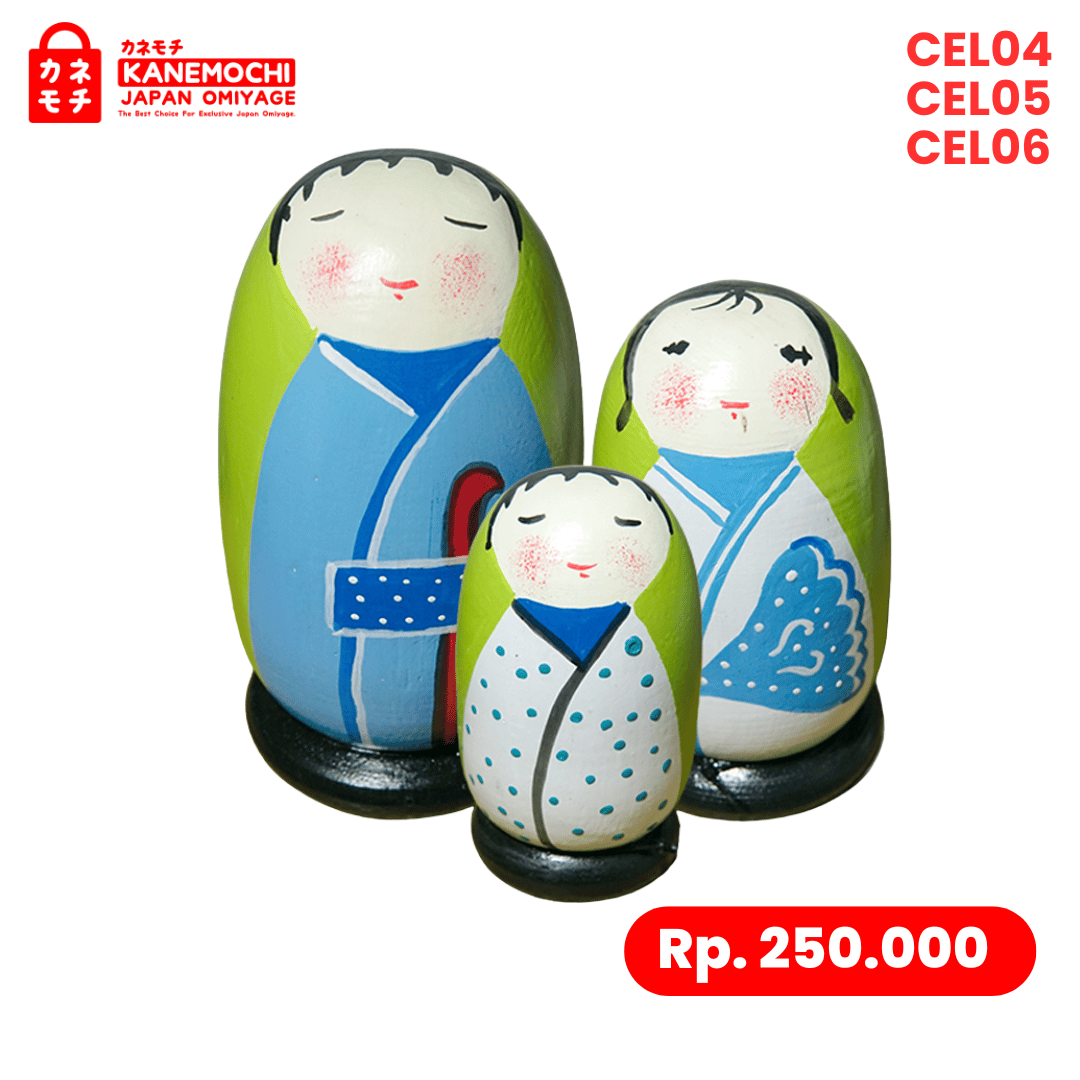 Varian MOKUSEI NINGYOU GREEN L dari Mokusei Ningyo Heritage Set - MOKUSEI NINGYOU JAPA...