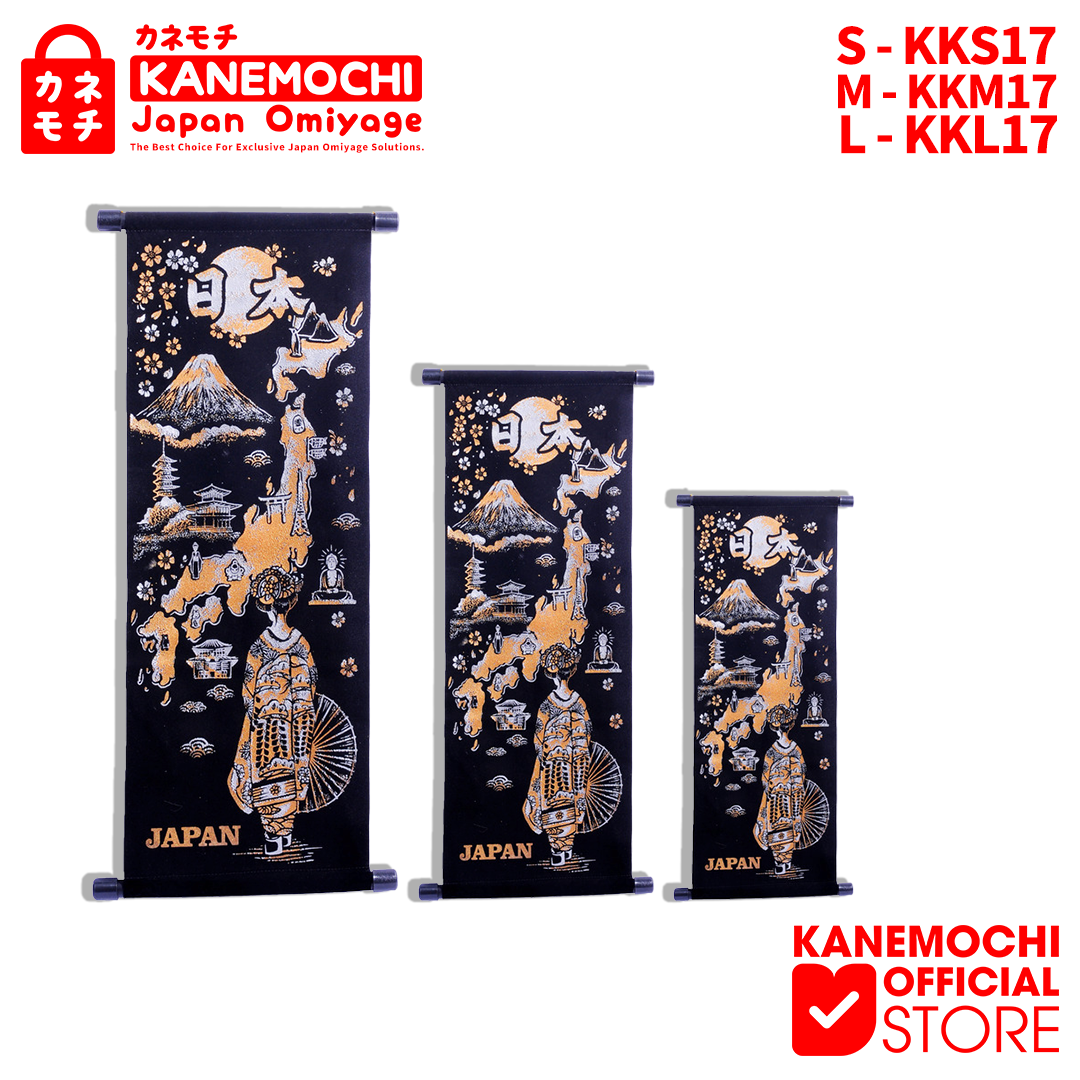 Varian KAKEJIKU GOLD GEISHA NIHON CHIZU (L) dari KANEMOCHI EKSKLUSIF KAKEJIKU GOLD GEISHA NIHON CHI...