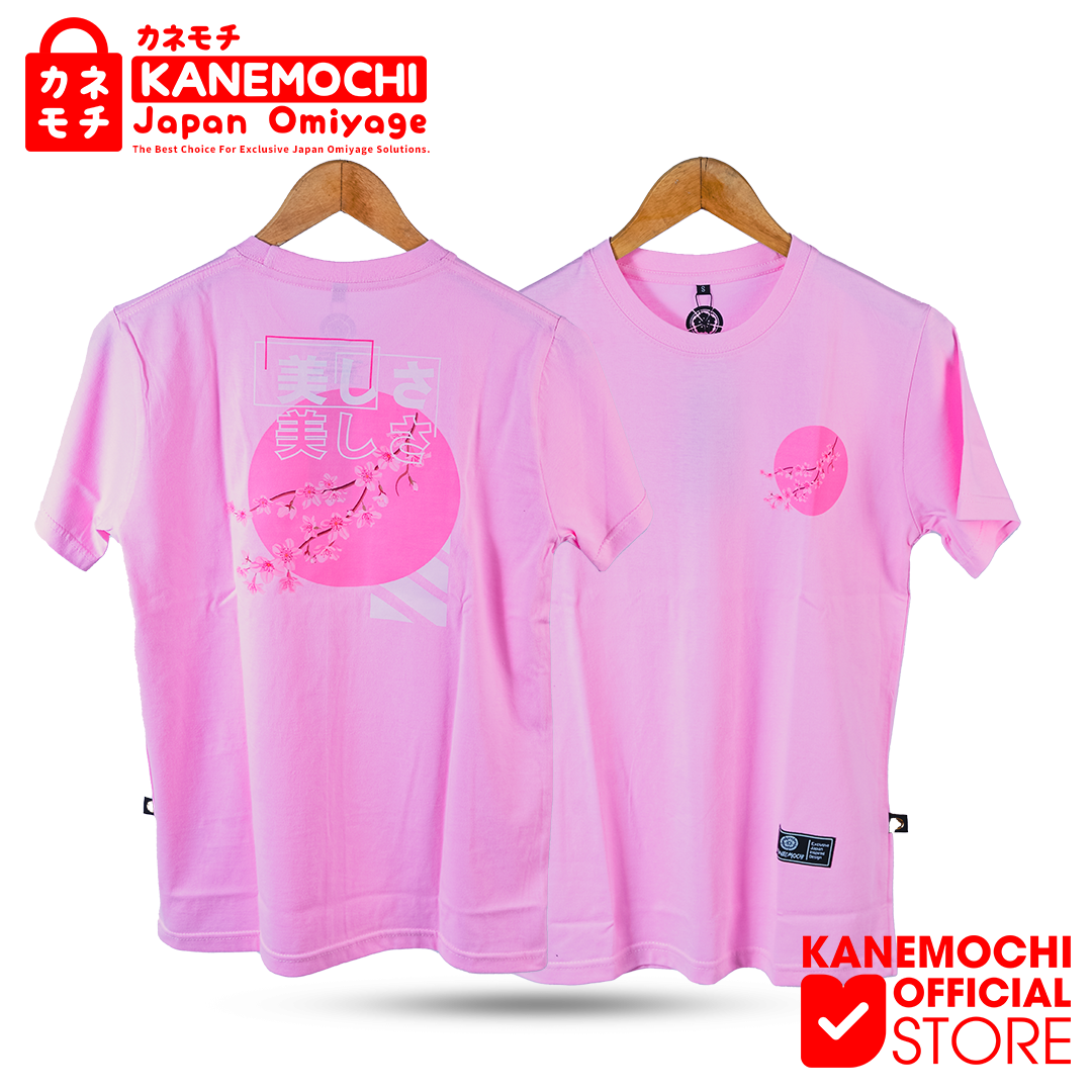 Varian DTF UTSUKUSHI SAKURA = L dari KANEMOCHI T-SHIRT - KANEMOCHI KAOS JAPAN LUXURY UT...