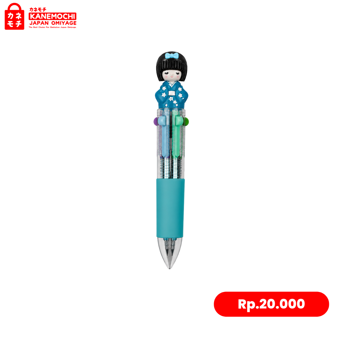Varian GEISHA BIRU dari Tokyo Signature Pen | Pulpen Geisha dan Doraemon |...