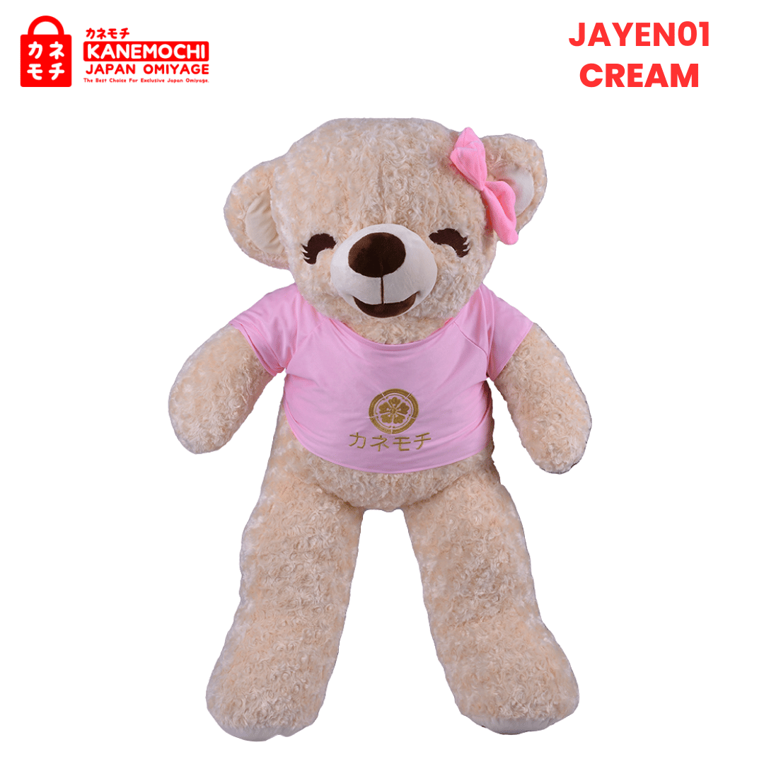 Varian CREAM PINK dari Prestige Teddy Collection - Teddy Bear Snail Beaut...