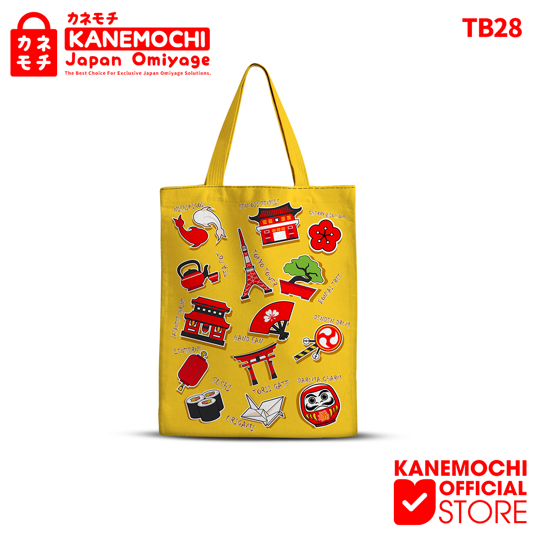 Varian TB28 - TOTEBAG SMALL ODOSAN YELLOW 31X36.5CM dari KANEMOCHI TOTEBAG - KANEMOCHI TAS SERBAGUNA - KANE...