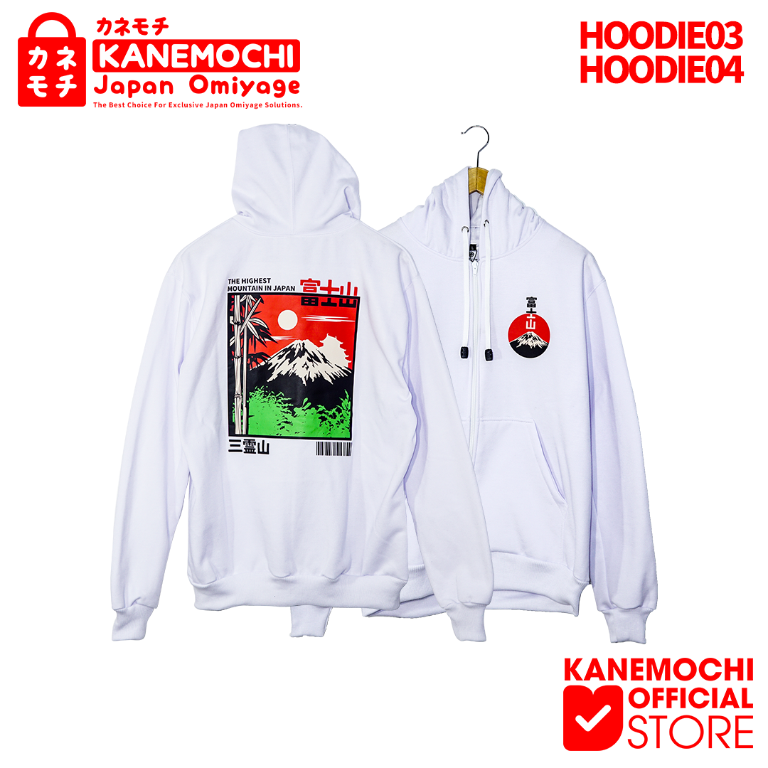 Varian JAPAN FUJIYAMA dari KANEMOCHI HOODIE ZIPPER TOKYO JAPAN ALL SIZE & BIG...