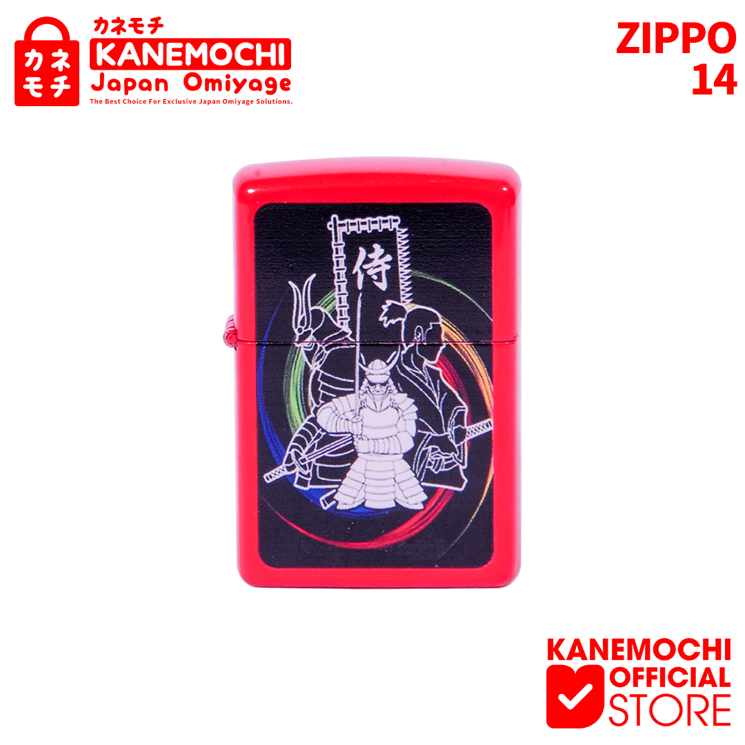 Varian KOREK API ZIPPO-14 dari KANEMOCHI JAPAN - KANEMOCHI MOTIF JAPAN STAINLESS...