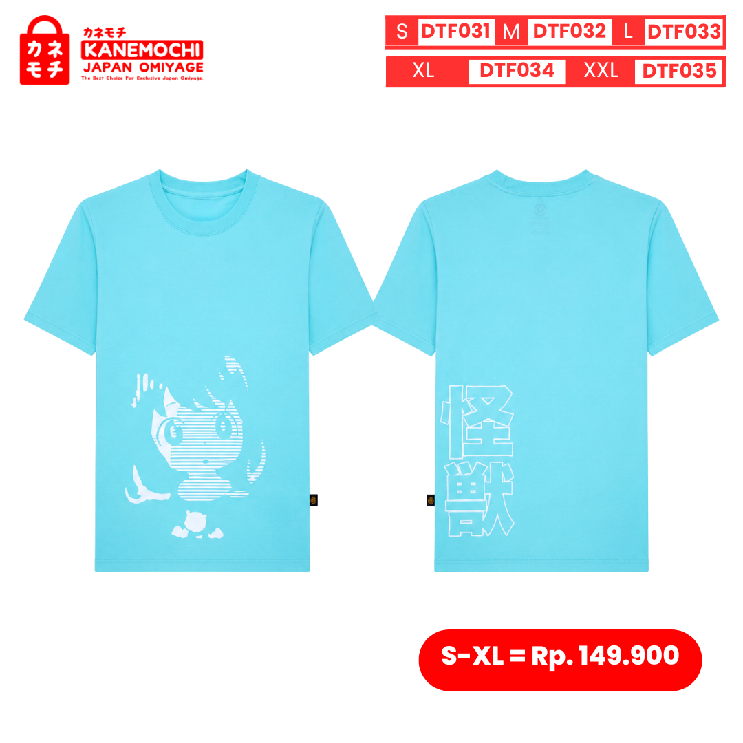 Varian DTF KAZOKU = L dari IMPERIAL COLLECTION TEE KAZOKU (BLUE) - KAOS COMBA...