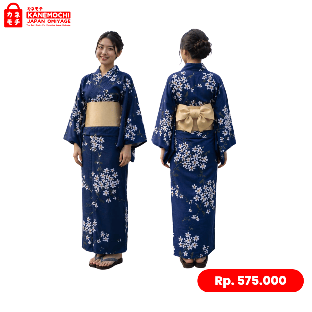 Varian HITAM dari YUKATA WANITA DEWASA - YUKATA BAJU TRADISIONAL JEP...