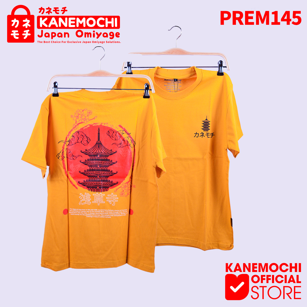 Varian YELLOW dari KANEMOCHI T-SHIRT - KANEMOCHI KAOS PREMIUM MOTIF A...