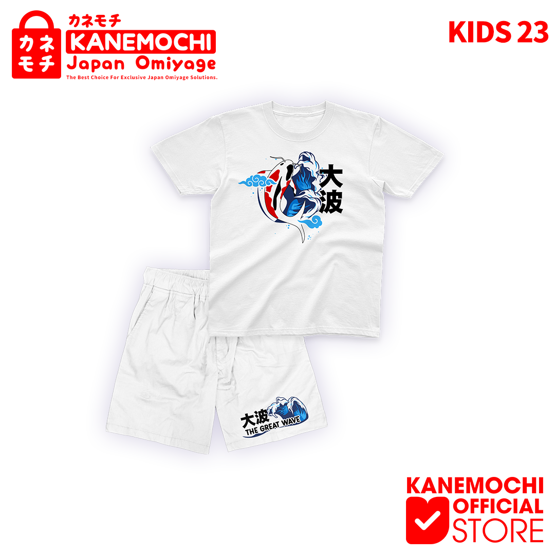 Varian KAOS KIDS THE GREAT WAVE = XXXL dari KANEMOCHI KIDS T-SHIRT - KANEMOCHI KAOS ANAK MOTIF...
