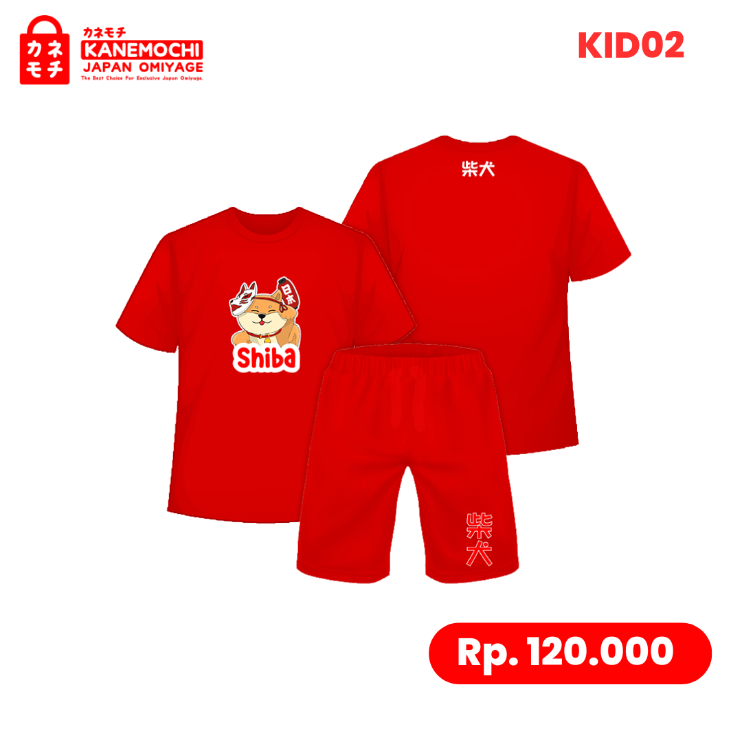 Varian SHIBA INU (S) dari Premium Japanese Kidswear Collection Size 1 Tahun...