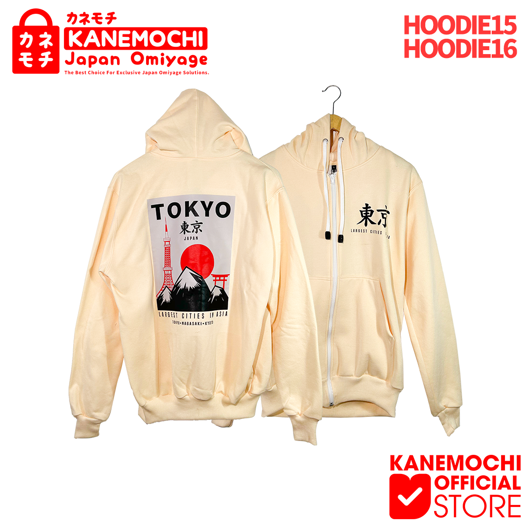 Varian TOKYO SKY TREE dari KANEMOCHI HOODIE ZIPPER TOKYO JAPAN ALL SIZE & BIG...