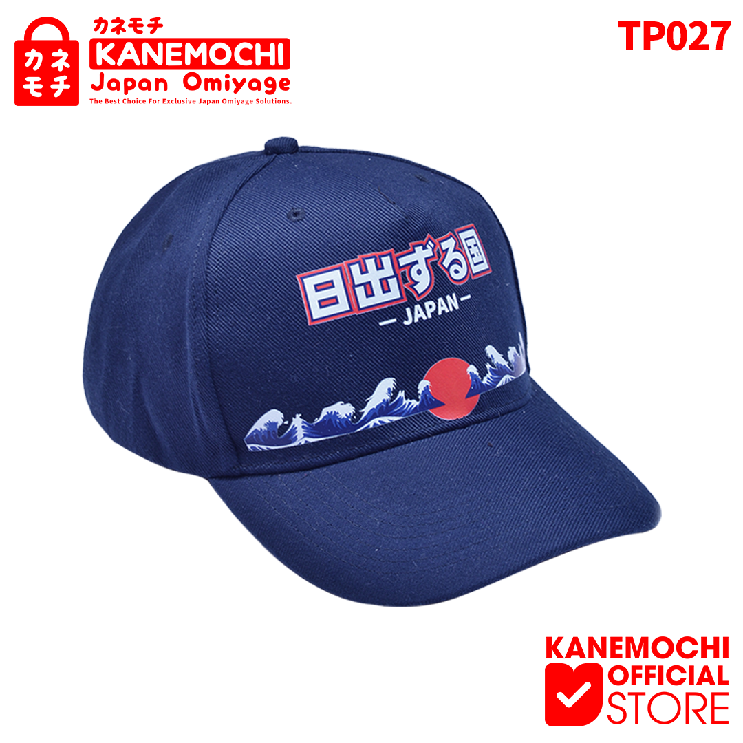 Varian TOPI NAMI BLUE / DAIMARU dari KANEMOCHI HAT - KANEMOCHI BOSHI - KANEMOCHI TOPI J...
