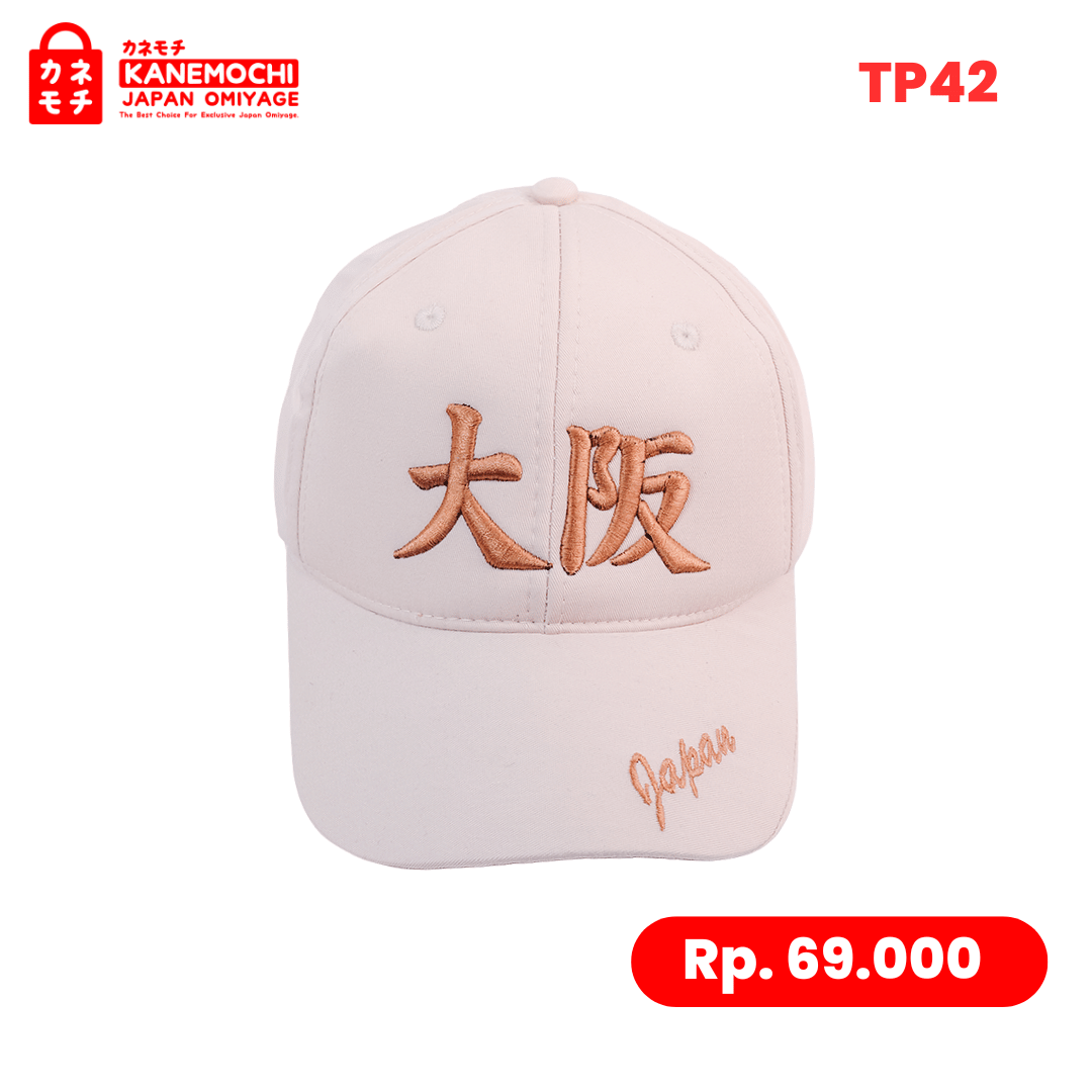 Varian OSAKA  dari Japanese Streetwear Lifestyle Cap Cream Edition |...