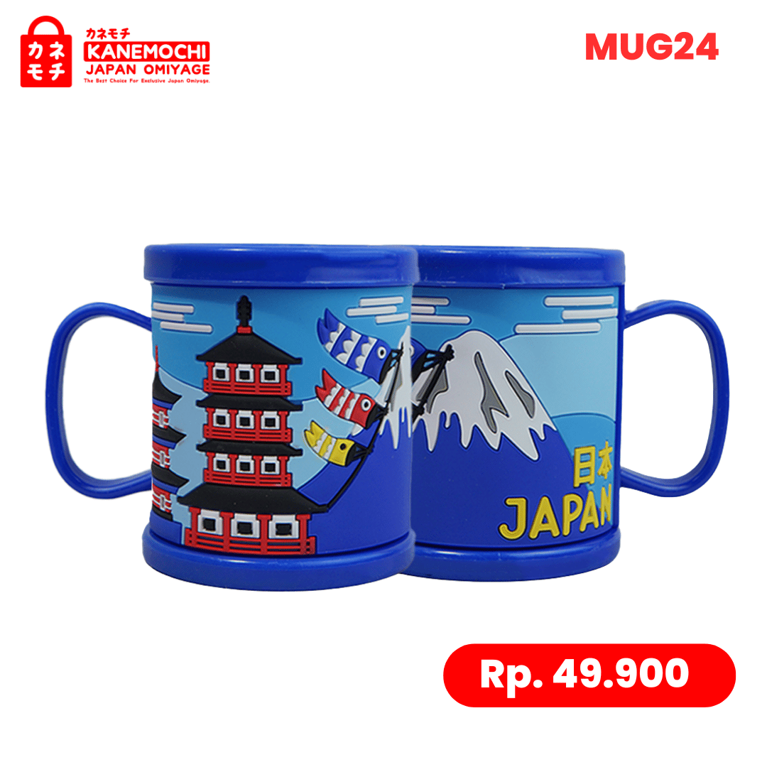 Varian FUJIYAMA dari Tokyo Daily Mug | Mug Rubber Timbul Jepang | Gelas...