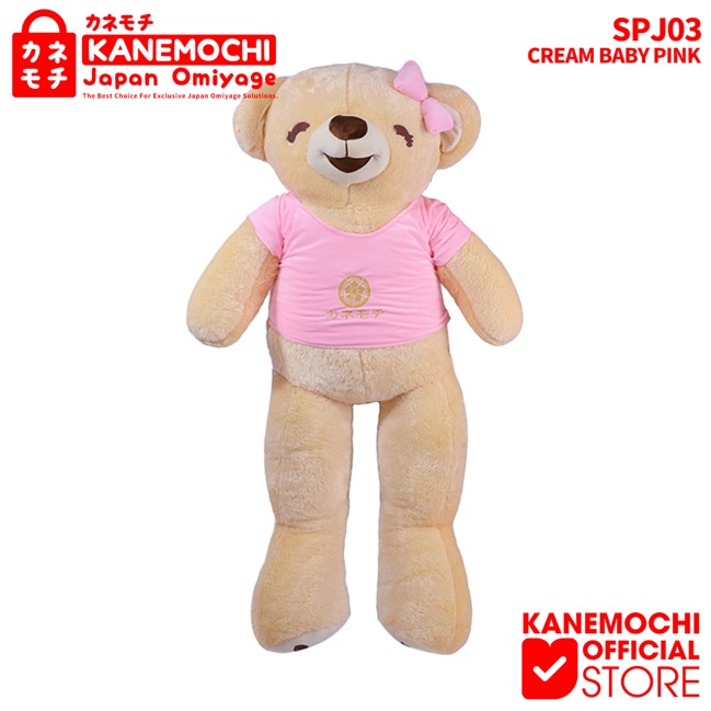 Varian CREAM RASFUR dari KANEMOCHI SOUVENIR - TEDDY BEAR BEAUTY EYES 1,7 ME...