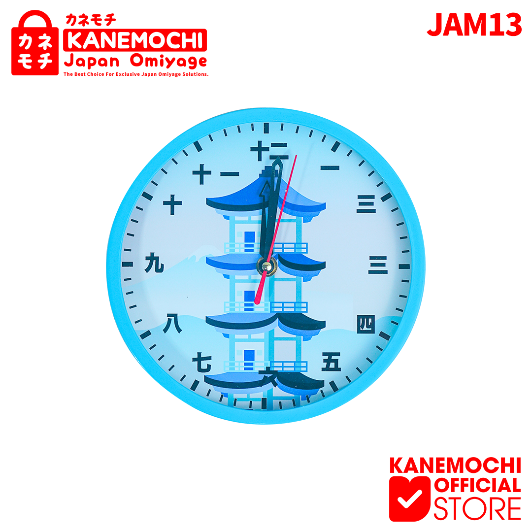 Varian CHUREITO PAGODA (JAM13) dari KANEMOCHI TOKEI - KANEMOCHI JAM DINDING NEW - Souv...
