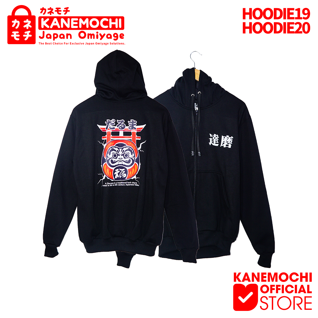 Varian DARUMA dari KANEMOCHI HOODIE ZIPPER TOKYO JAPAN ALL SIZE & BIG...
