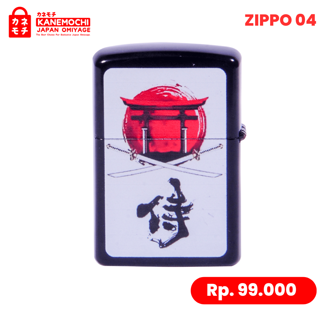 Varian KOREK API ZIPPO-04 dari TOKYO LUXURY FLAME EDITION - KANEMOCHI ZIPPO - OLE...