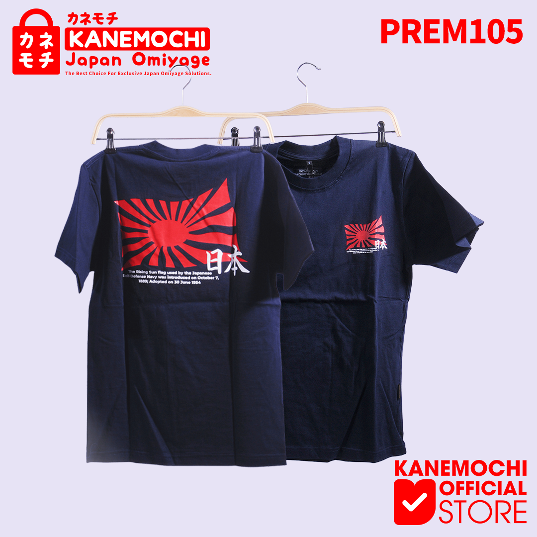 Varian NAVY dari Kanemochi Japan Premium Kaos Navy Rising Sun Flag...
