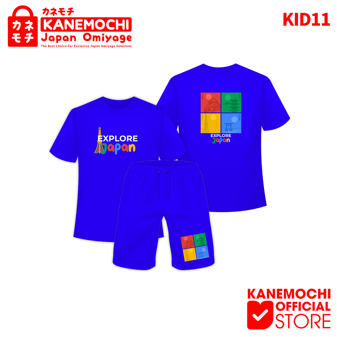 Varian KAOS KIDS TOKYO TOWER = L dari KANEMOCHI KIDS T-SHIRT - KANEMOCHI KAOS ANAK MOTIF...