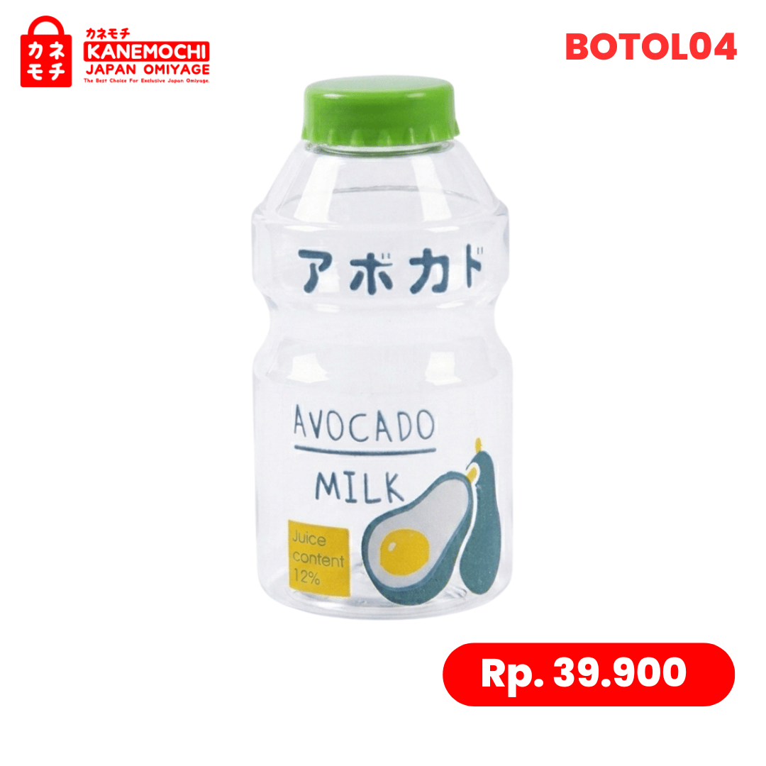 Varian BOTOL MINUM JAPANESE FRUIT-04 GREEN dari Japanese Kawaii Drink Bottle - BOTOL MINUM YAKULT...