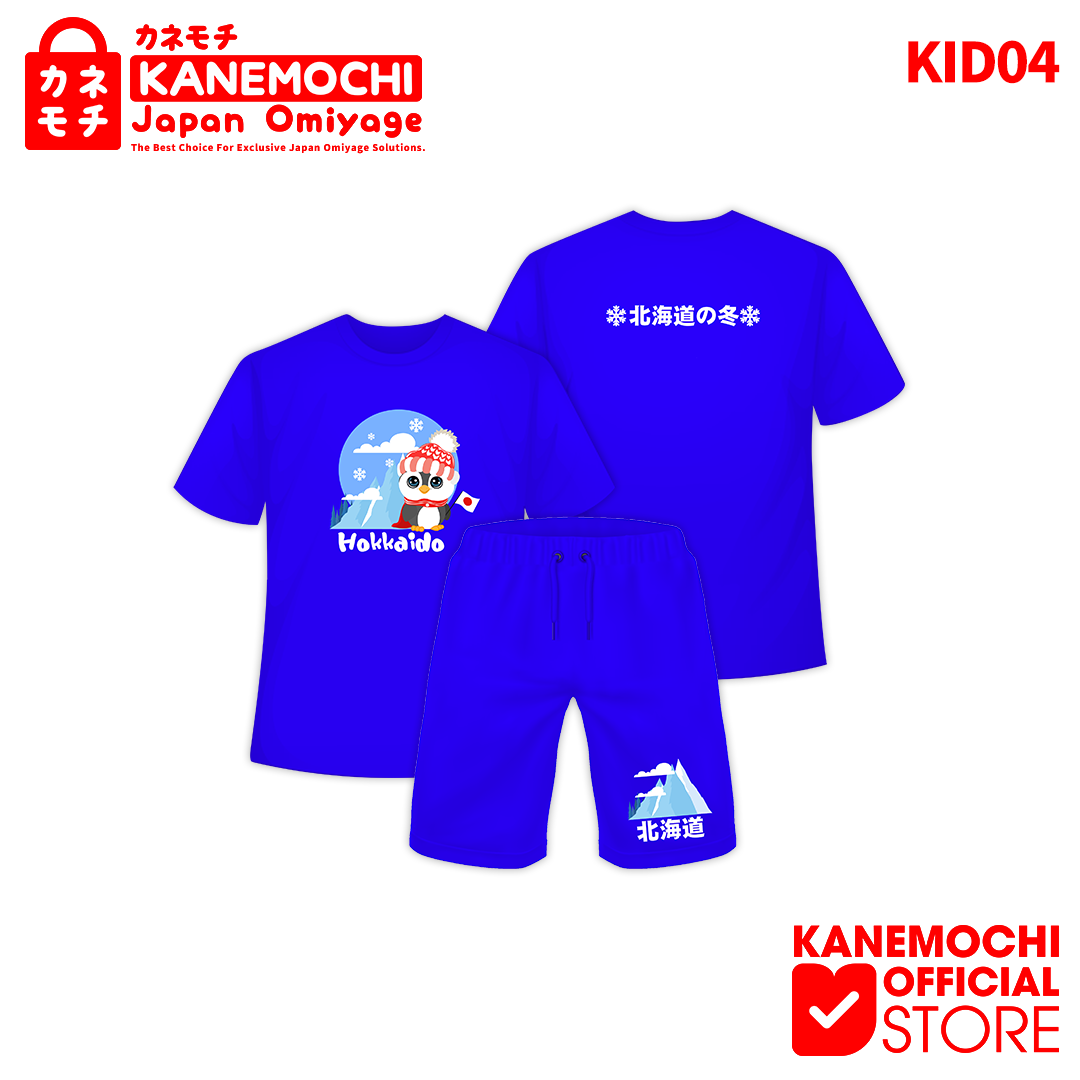 Varian KAOS KIDS HOKAIDO JAPAN = M dari KANEMOCHI KIDS T-SHIRT -KANEMOCHI KAOS ANAK MOTIF...