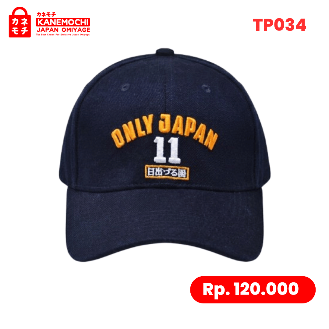 Varian ONLY JAPAN dari Premium Tokyo Streetwear Cap | Topi Streetwear Jep...