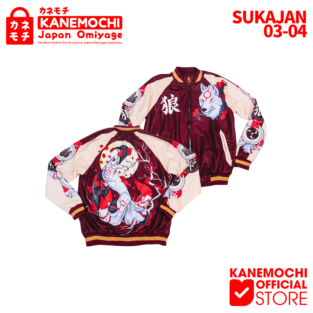 Varian KITSUNE dari KANEMOCHI EXCLUSIVE JAKET SUKAJAN - JAKET BASEBALL...