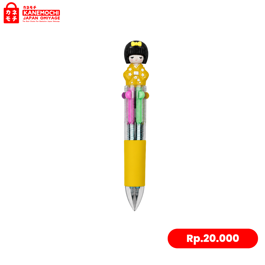 Varian GEISHA KUNING dari Tokyo Signature Pen | Pulpen Geisha dan Doraemon |...