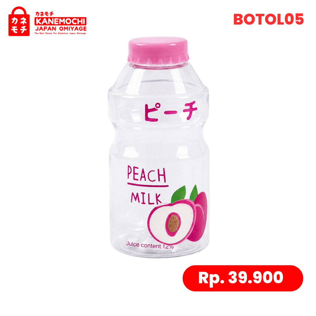 Varian BOTOL MINUM JAPANESE FRUIT-05 PEACH dari Japanese Kawaii Drink Bottle - BOTOL MINUM YAKULT...