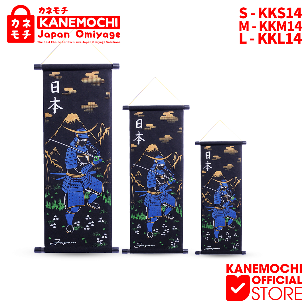 Varian KAKEJIKU BLUE SAMURAI (L) dari KANEMOCHI KAKEJIKU BLUE SAMURAI JAPAN - HIASAN DIN...
