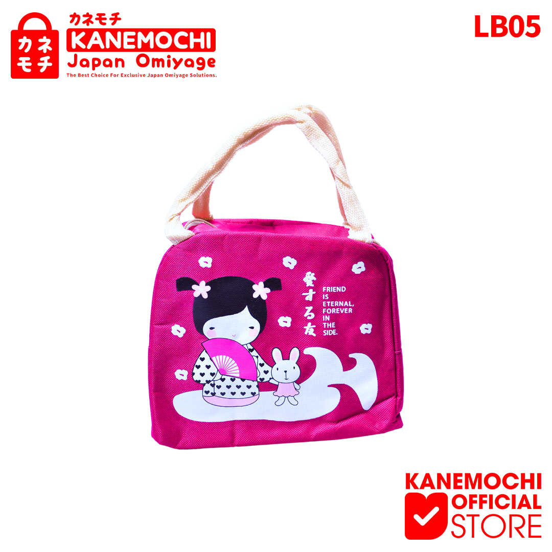 Varian 05 RED dari Kanemochi Fashion - LUNCH BOX. Tas bekal anak - SO...